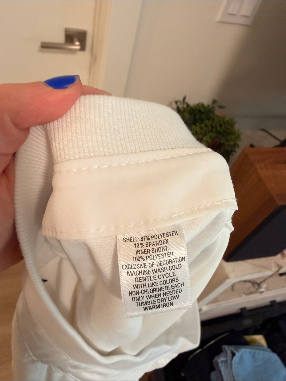 Indigo White Skort NEW - Picture 7 of 7